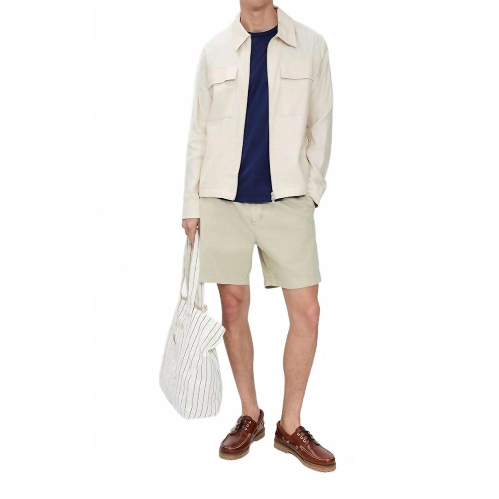NEW ALEX MILL pull on short in stone